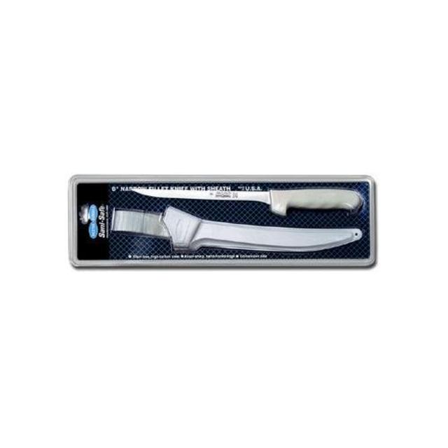 Dexter-Russell Sani-Safe S133-8WS1-CP 8" Narrow Fillet Knife with Sheath