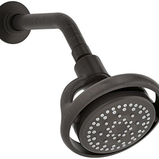 KOHLER Flipside Showerhead, Oil-Rubbed Bronze (K-15996-2BZ)