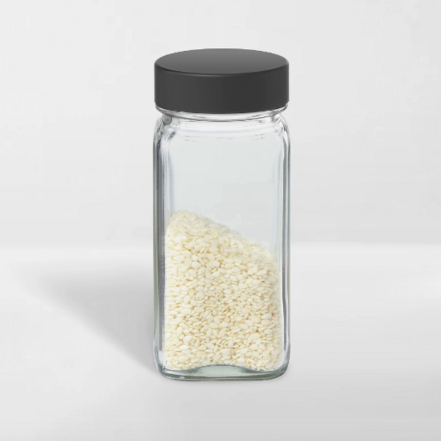Spice Jar (set of 10, black)