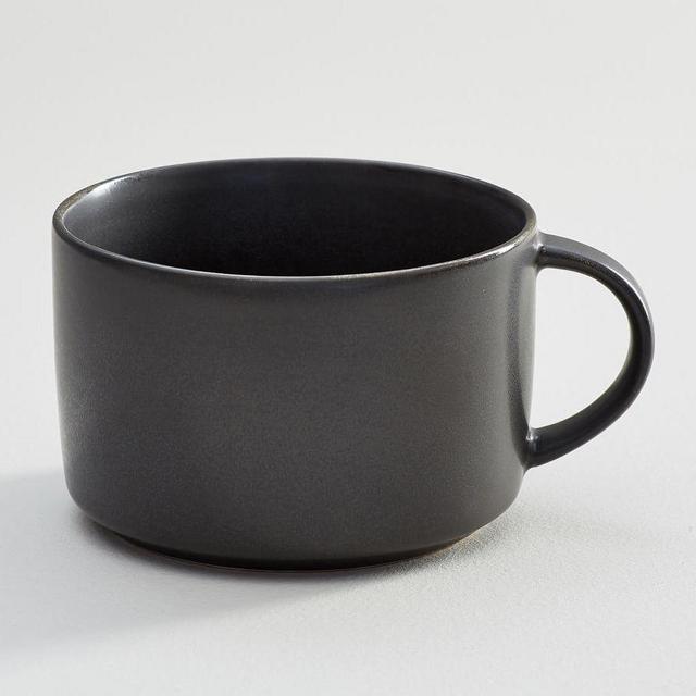 Oversized Latte Mugs (set of 4 / charcoal)