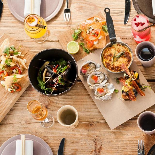 Dinner at Pot Luck Club in Cape Town