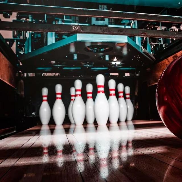 Bowling Night on our Honeymoon