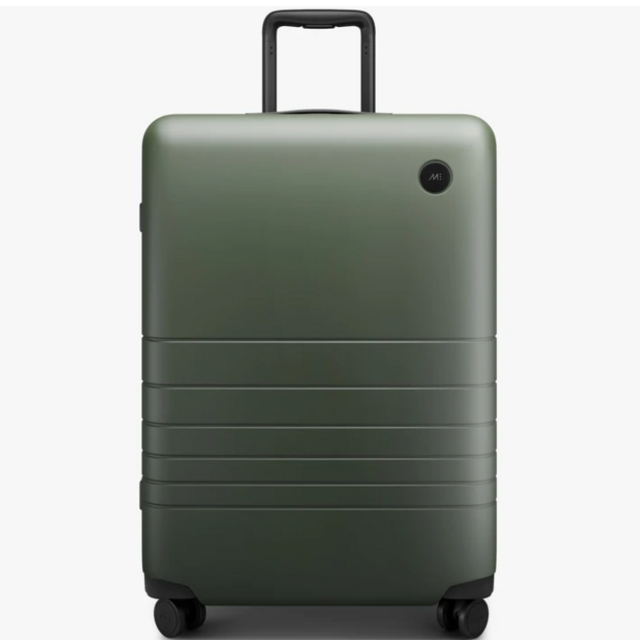Monos Suitcase, Check-In Medium, Olive Green