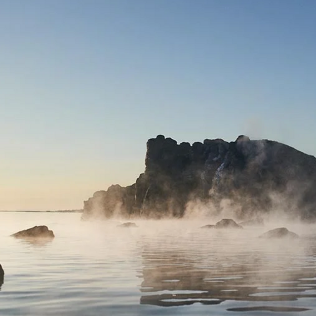 Hot Springs in Iceland on our Honeymoon