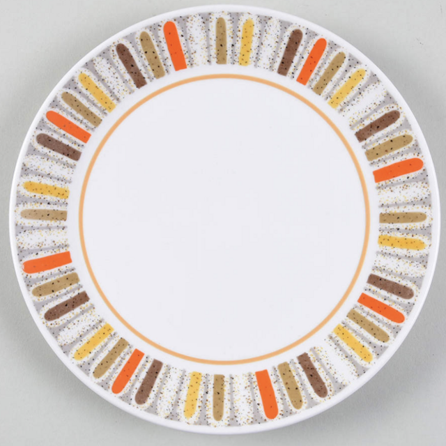 Salad Plate Mardi Gras by Noritake