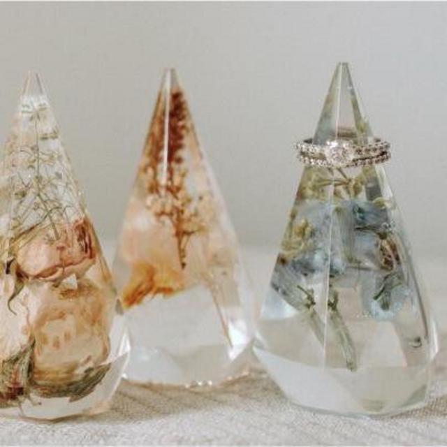Ring Holder Floral Preservation