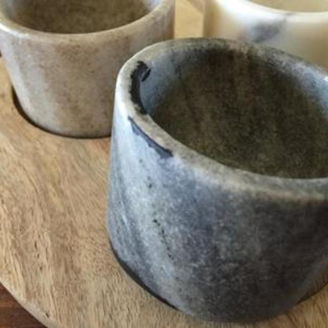 Striped Marble Serveware
