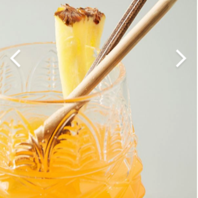 Bamboo Cocktail Straws, Set of 10
