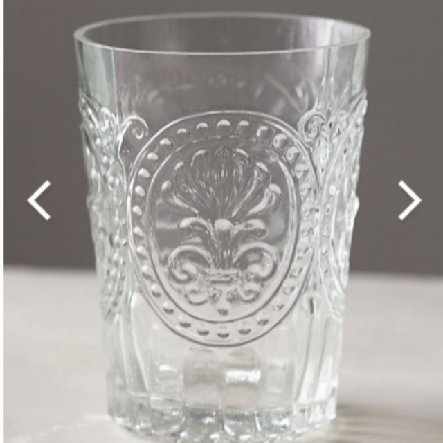 Fleur-De-Lys Juice Glass