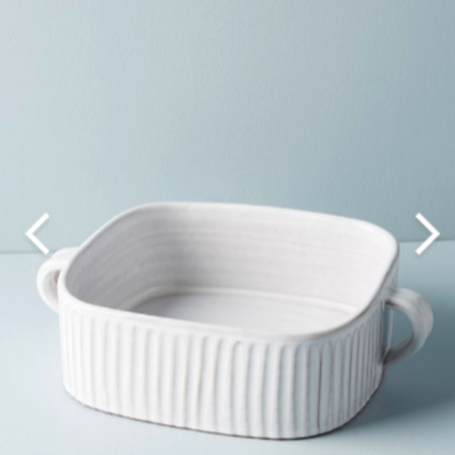 Glazed Terracotta Baking Dish