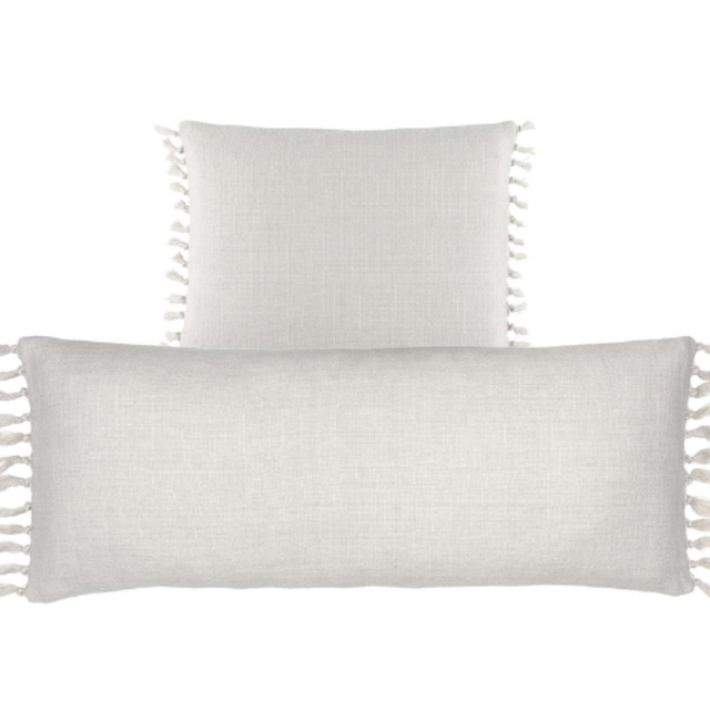 Evelyn Linen Plaster Decorative Pillow