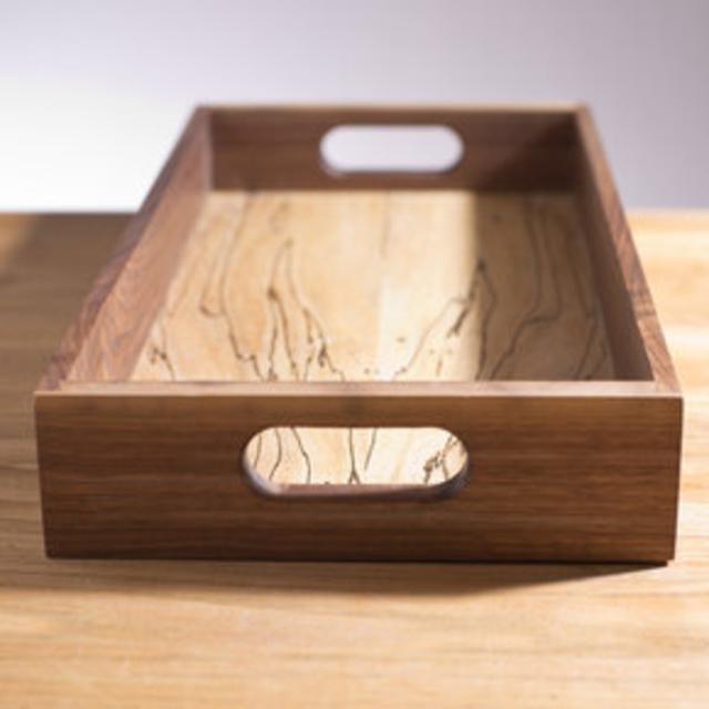 Black Walnut-Maple Bread Tray - Simon Pearce