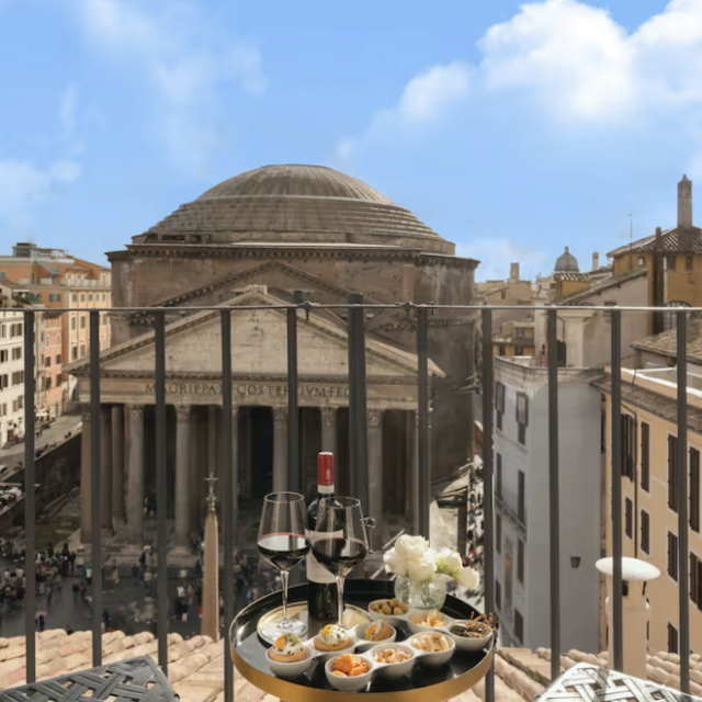 Dinner For Two in Rome