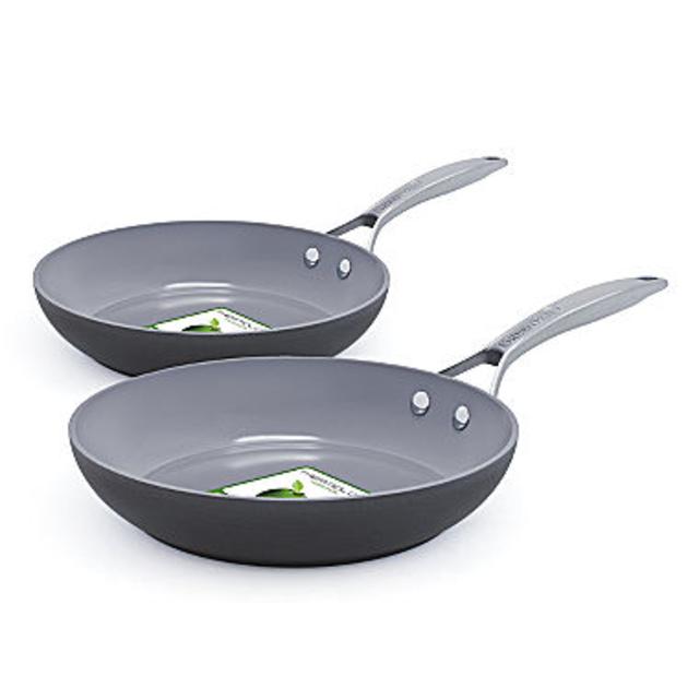 GreenPan™ Paris 8" and 10" Hard-Anodized Nonstick Fry Pan Set