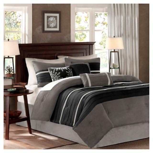 Dakota 7 Piece Microsuede Comforter Set product details page
