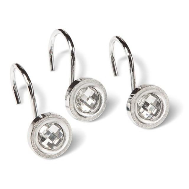 Threshold™ Shower Hooks - Sequin/chrme product details page
