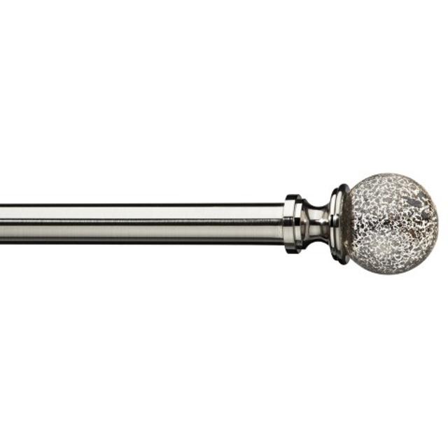 Threshold™ Mercury Ball Curtain Rod - Brushed Nickel product details page