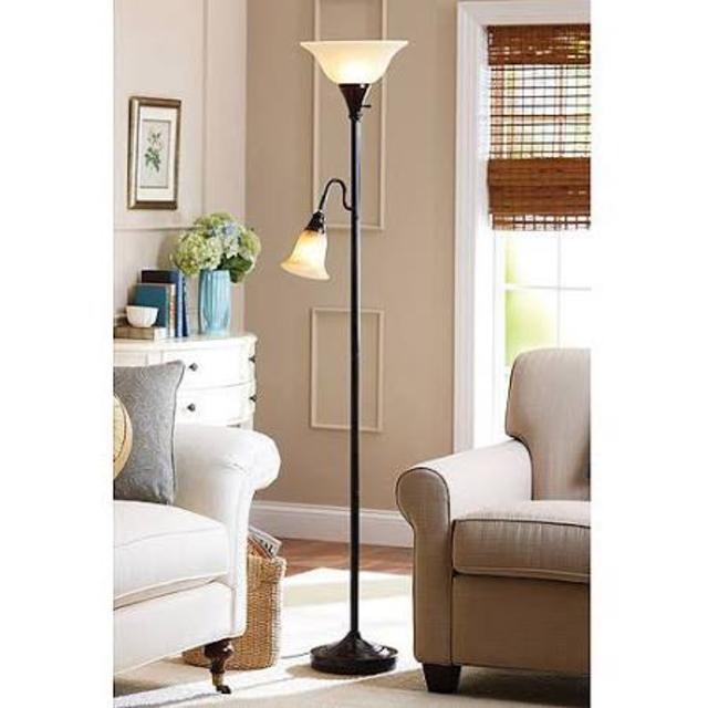 Better Homes and Gardens Floor Lamp Combo, Bronze