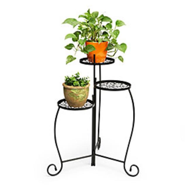 Wilson & Fisher® 3-Tier Solar Butterfly Plant Stand
