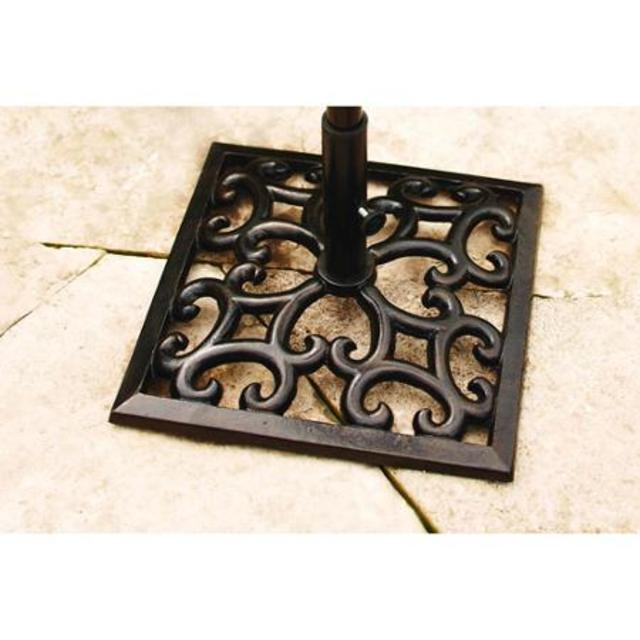 Better Homes and Gardens Englewood Heights Cast Iron Umbrella Base