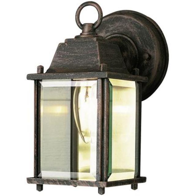 BelAire Glass Door 8" Patio Light, Rust