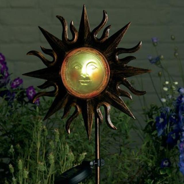 Smart Solar Helios Metal Solar Stake Light, Large