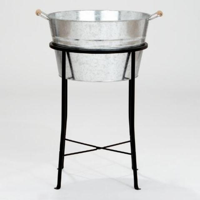 Galvanized Party Tub