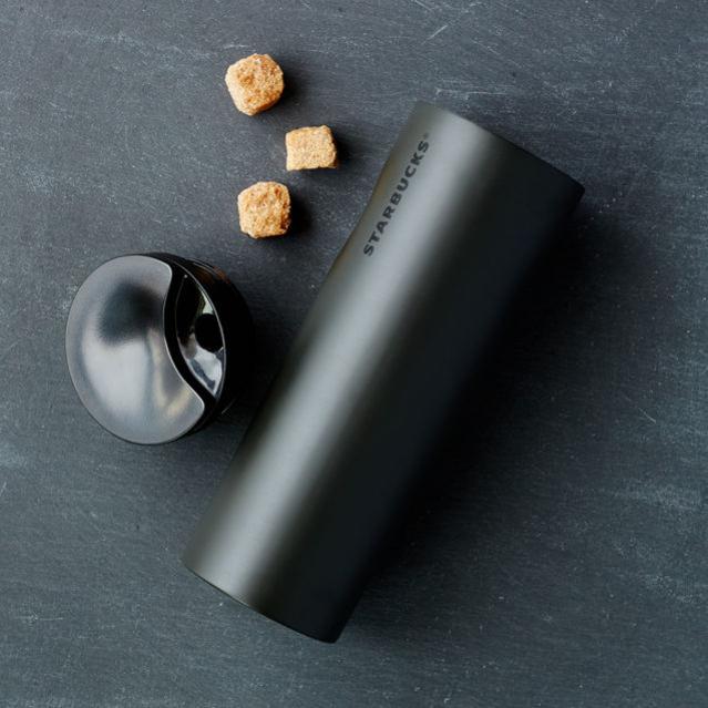 Stainless Steel Tumbler - Matte Black, 16 fl oz