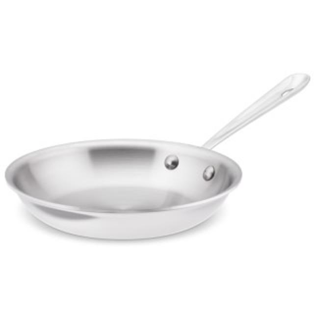 12" All-Clad Tri-Ply Stainless-Steel Fry Pan