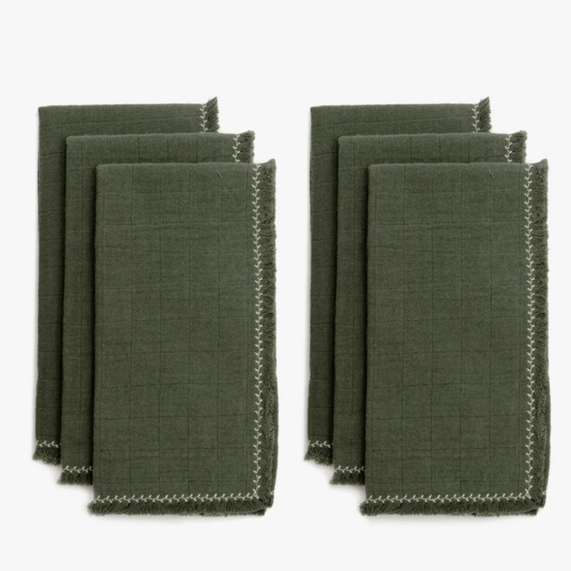 Branch Stitch Napkin, Set of 6
