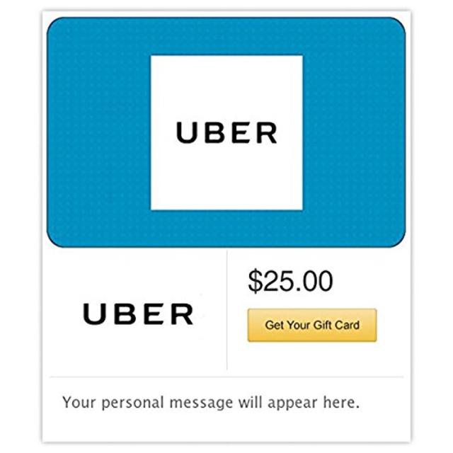 Uber Gift Card - E-mail Delivery