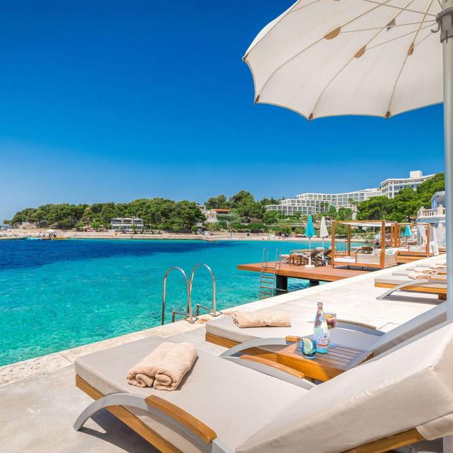 A Day at Hvar Beach Club in Croatia - Honeymoon
