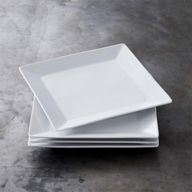 Williams Sonoma Williams Sonoma Open Kitchen Square Salad Plates, Set of 4