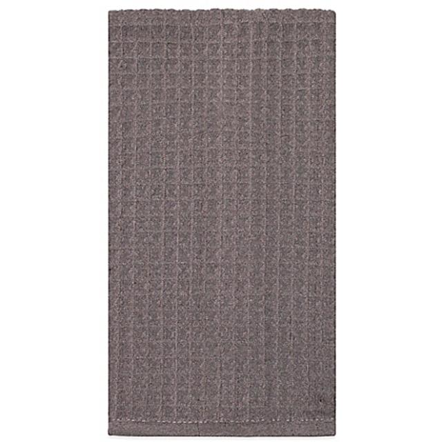 Waffle Microfiber Kitchen Towel in Grey