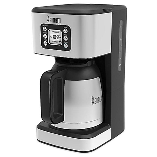 Bialetti Thermal 35017 10-Cup Coffee Maker in Black