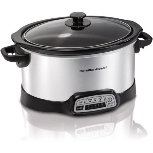 5 Quart Programmable Crock Pot/Slow Cooker
