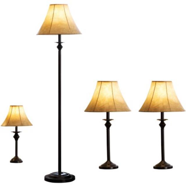 Better Homes and Gardens 4-Piece Lamp Set