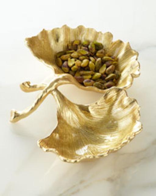 Michael Aram - Ginko Double-Compartment Dish															Ginko Double-Compartment Dish