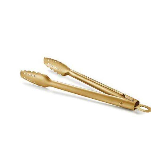 Lux Collection Grill Tongs, Gold