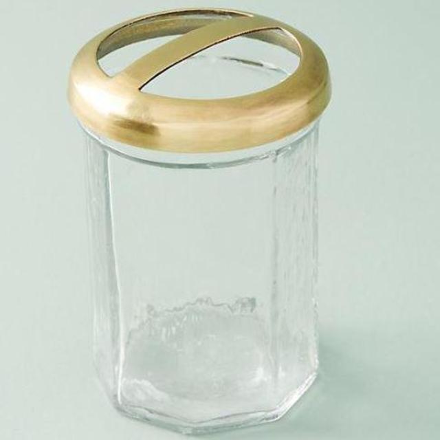 Golden Glass Bath Collection - Toothbrush Holder