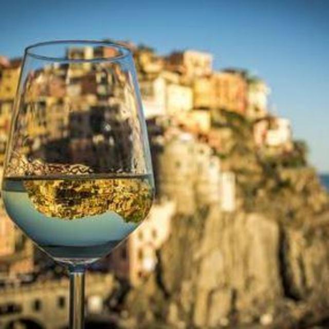 Drinks with a View on our Honeymoon