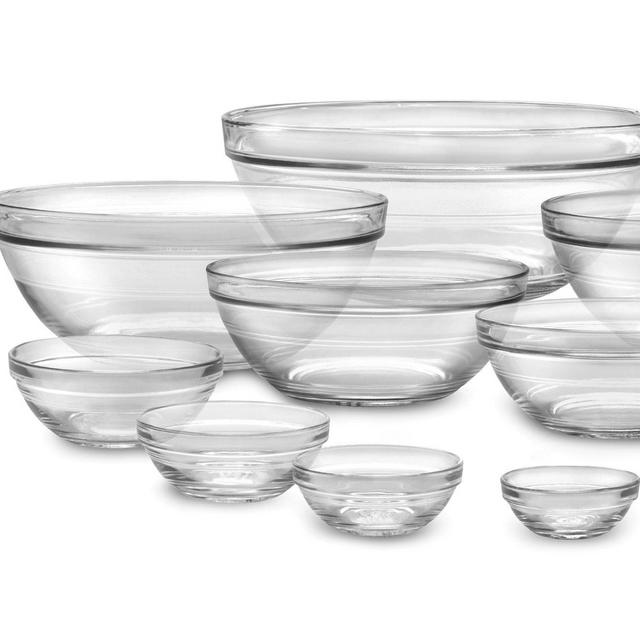 Duralex Lys Prep and Mixing Bowls
