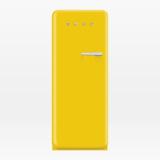 Smeg Full Size Refrigerator (Yellow/Left Hinge)