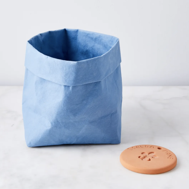 Uashmama Bread Bag & Terra-cotta Bread Warmer