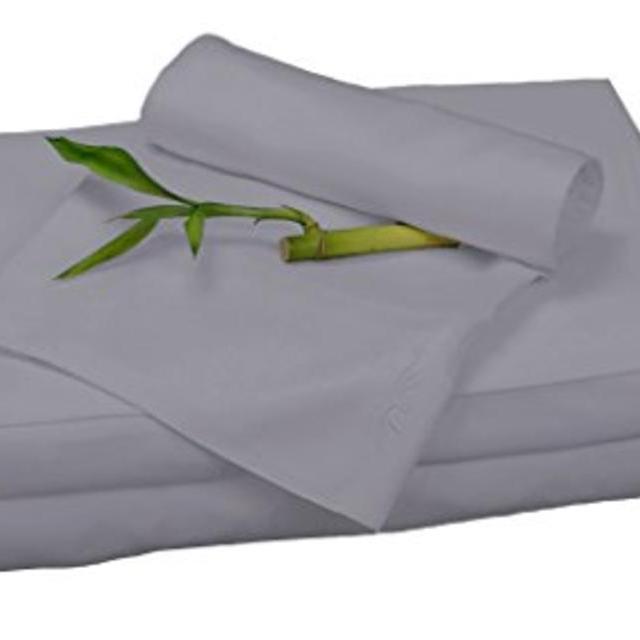 100% Bamboo Rayon Sheet Sets by BedVoyage the Eco Resort Linen Collection is Spa and Resort Luxury in Your Own Bedroom (Queen, Platinum)
