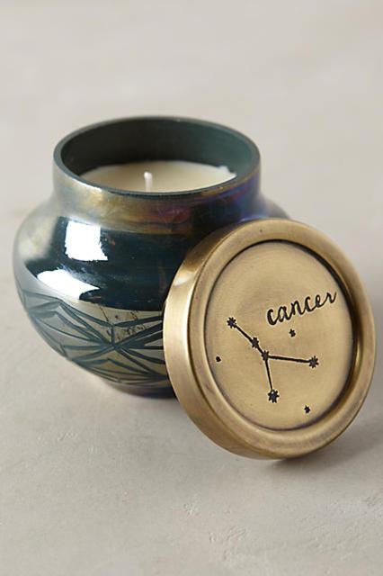 Capri Blue Zodiac Candle- Cancer