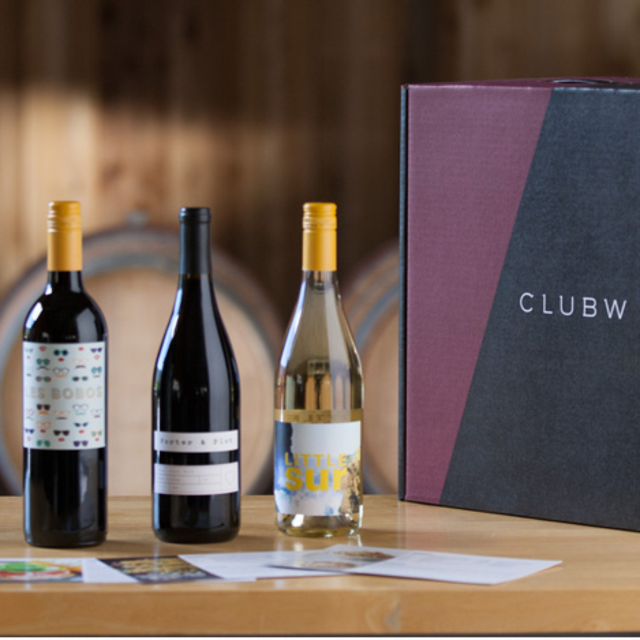 Wine club subscription
