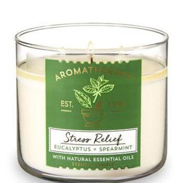 AromatherapyStress Relief - Eucalyptus & Spearmint3-Wick Candle