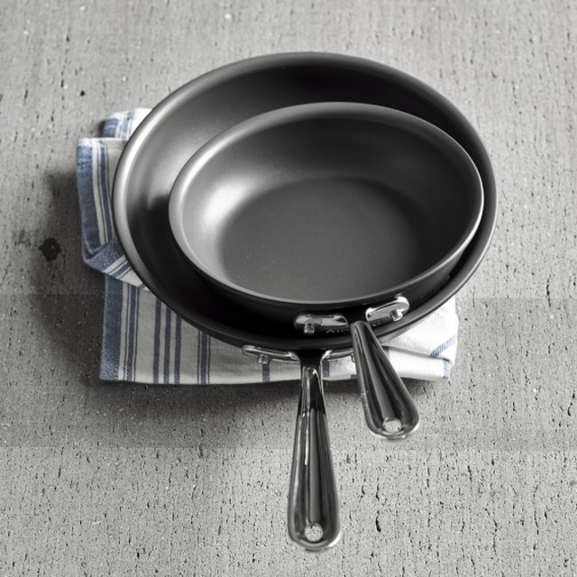 All-Clad NS1 Nonstick Induction Fry Pan, Set of 2