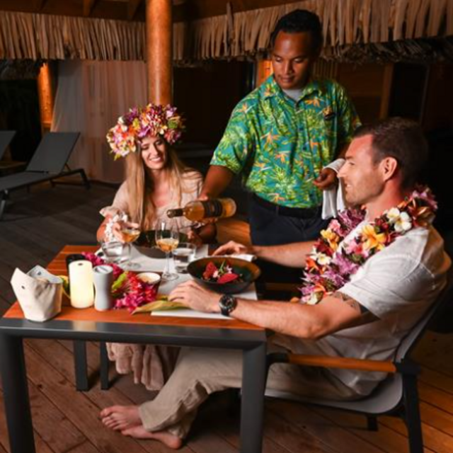 1st Night of Honeymoon Private Dinner